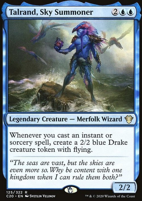 Talrand, Sky Summoner ~ Commander: Ikoria [ EX ] [ Magic MTG ]