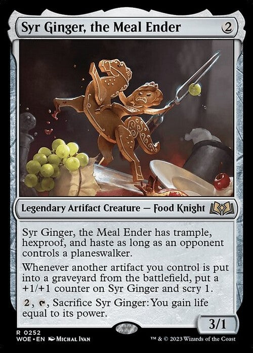 Syr Ginger, the Meal Ender ~ Wilds of Eldraine [ NM ] [ Magic MTG ]