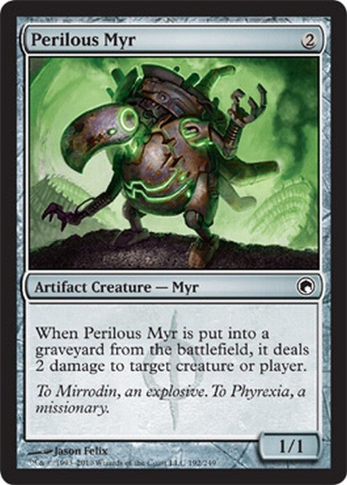 Perilous Myr ~ Scars of Mirrodin [ EX ] [ Magic MTG ]