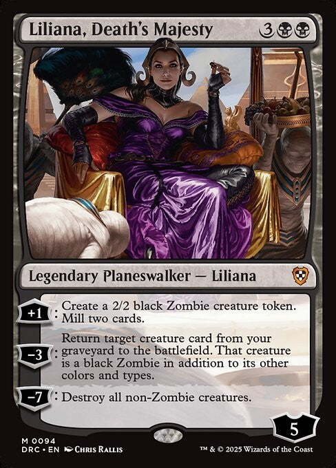 Liliana, Death's Majesty ~ Commander: Aetherdrift [ NM ] [ Magic MTG ]
