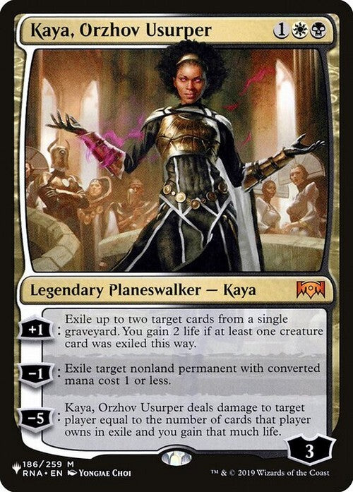 Kaya, Orzhov Usurper ~ The List [ NM ] [ Magic MTG ]