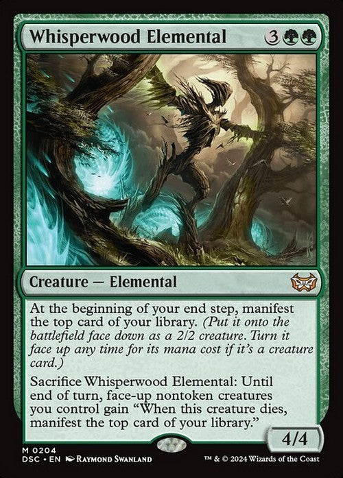 Whisperwood Elemental ~ Commander: Duskmourn [ NM ] [ Magic MTG ]