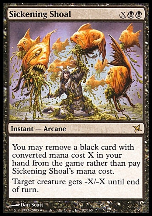 Sickening Shoal ~ Betrayers of Kamigawa [ EX ] [ Magic MTG ]