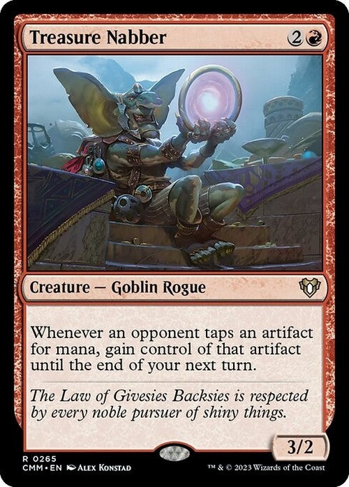 Treasure Nabber ~ Commander Masters [ NM ] [ Magic MTG ]