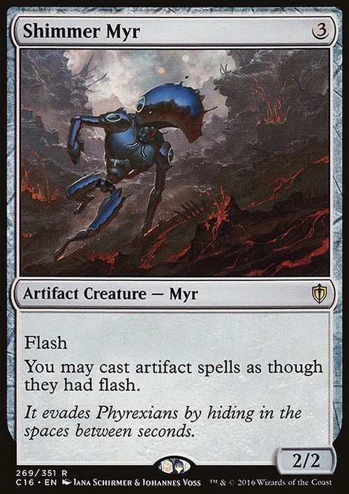 Shimmer Myr ~ Commander 2016 [ EX ] [ Magic MTG ]