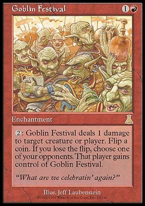 Goblin Festival ~ Urza's Destiny [ EX ] [ Magic MTG ]