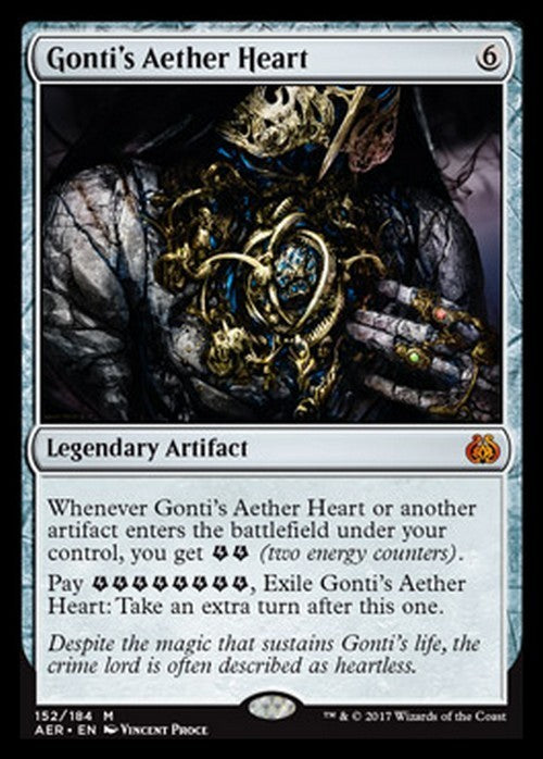 Gonti's Aether Heart ~ Aether Revolt [ EX ] [ Magic MTG ]