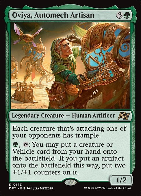 Oviya, Automech Artisan ~ Aetherdrift [ NM ] [ Magic MTG ]