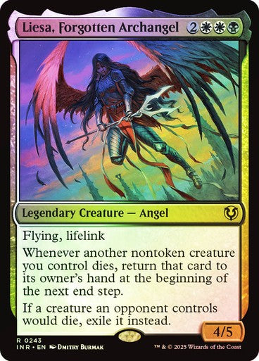 FOIL Liesa, Forgotten Archangel ~ Innistrad Remastered [ NM ] [ Magic MTG ]