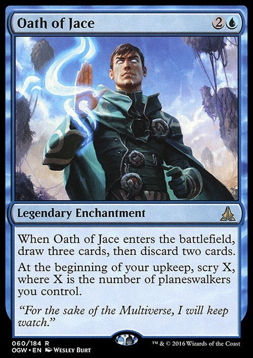 Oath of Jace ~ Oath of the Gatewatch [ EX ] [ Magic MTG ]