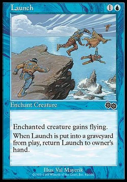 Launch ~ Urza's Saga [ EX ] [ Magic MTG ]