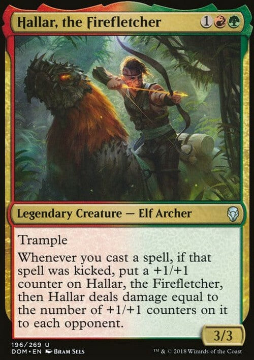 Hallar, the Firefletcher ~ Dominaria [ EX ] [ Magic MTG ]