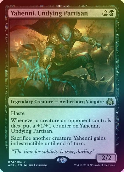 FOIL Yahenni, Undying Partisan ~ Aether Revolt [ EX ] [ Magic MTG ]