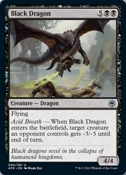 Black Dragon ~ Adventures in the Forgotten Realms [ NM ] [ MTG ]