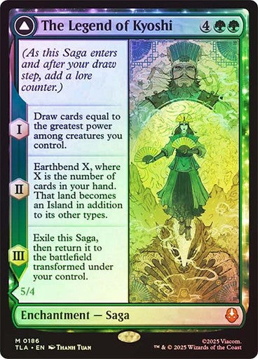FOIL The Legend of Kyoshi ~ Avatar: The Last Airbender [ NM ] [ Magic MTG ]