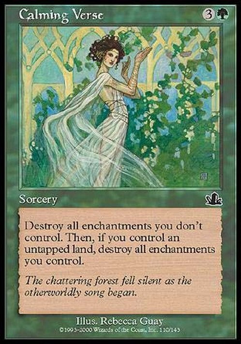 Calming Verse ~ Prophecy [ EX ] [ Magic MTG ]