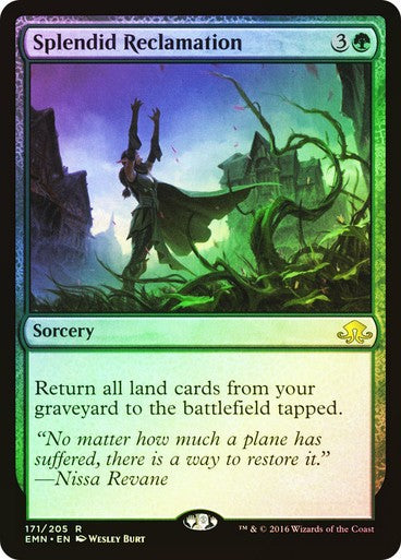 FOIL Splendid Reclamation ~ Eldritch Moon [ EX ] [ Magic MTG ]