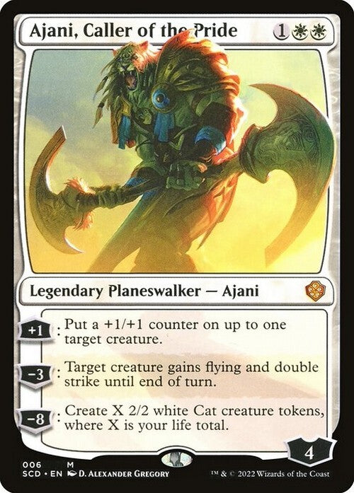 Ajani, Caller of the Pride ~ Starter Commander [ NM ] [ Magic MTG ]