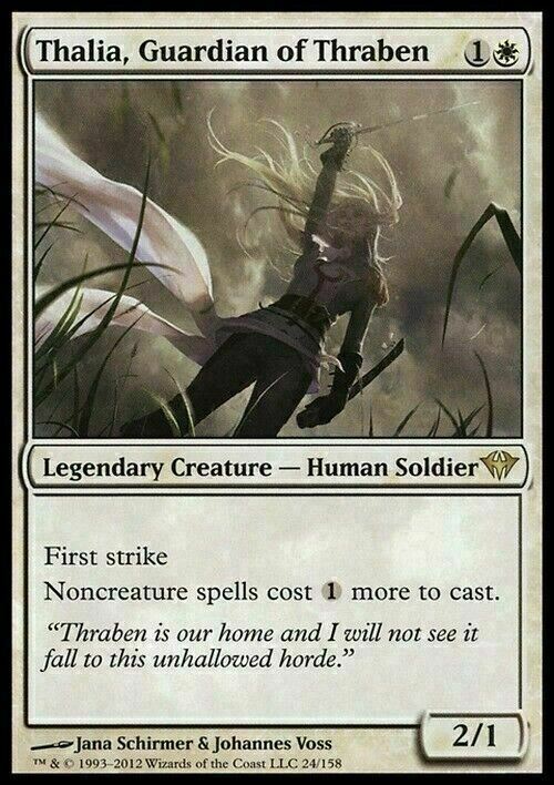 Thalia, Guardian of Thraben ~ Dark Ascension [ EX ] [ Magic MTG ]