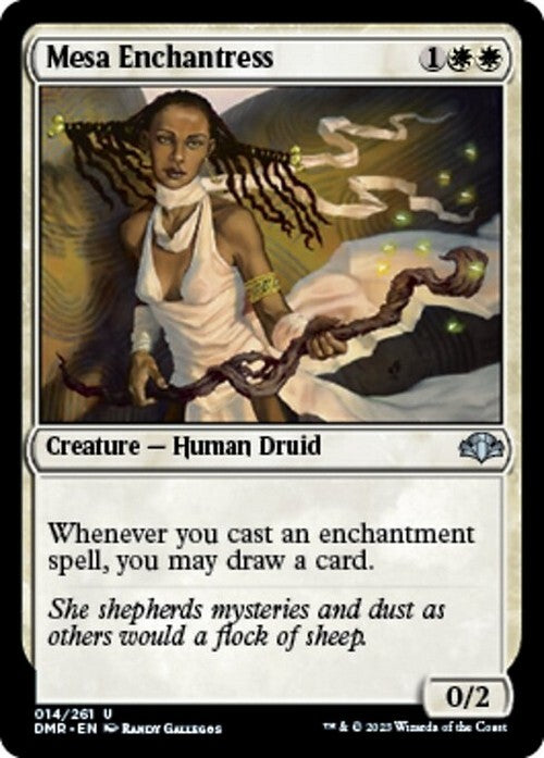 Mesa Enchantress ~ Dominaria Remastered [ NM ] [ Magic MTG ]