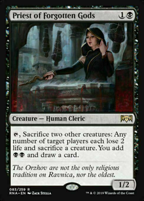 Priest of Forgotten Gods ~ Ravnica Allegiance [ EX ] [ Magic MTG ]