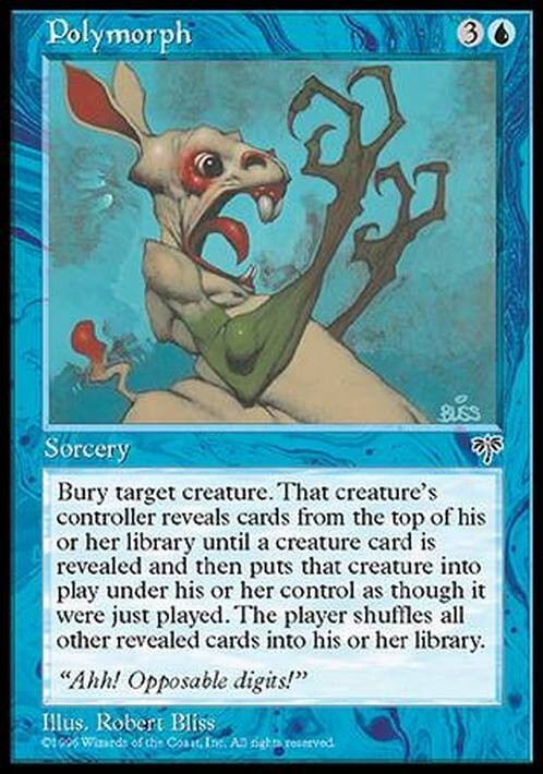 Polymorph ~ Mirage [ EX ] [ Magic MTG ]