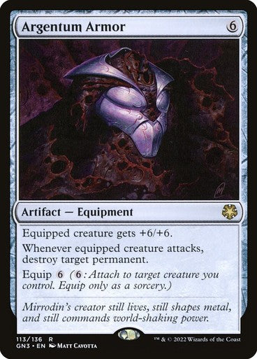 Argentum Armor ~ Game Night: Free For All [ NM ] [ Magic MTG ]