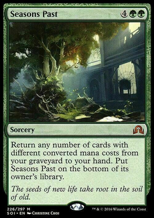 Seasons Past ~ Shadows over Innistrad [ EX+ ] [ Magic MTG ]