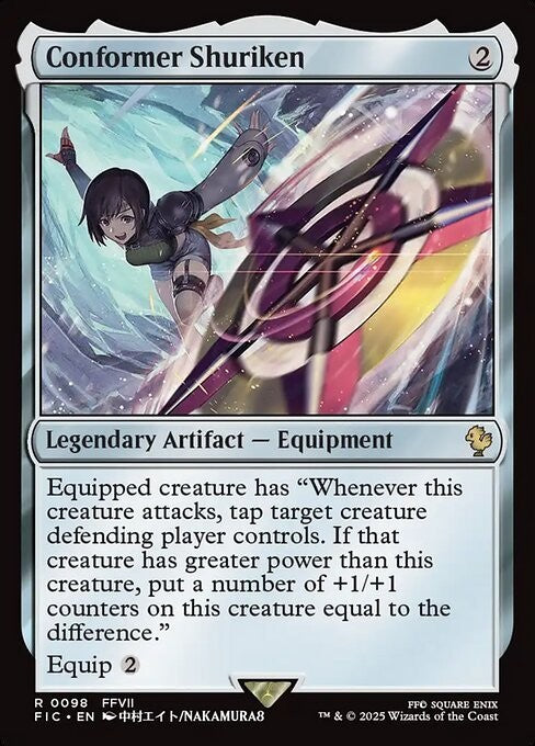 Conformer Shuriken ~ Commander: Final Fantasy [ NM ] [ Magic MTG ]