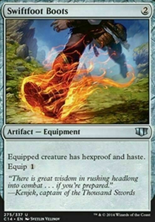 Swiftfoot Boots ~ Commander 2014 [ EX ] [ Magic MTG ]