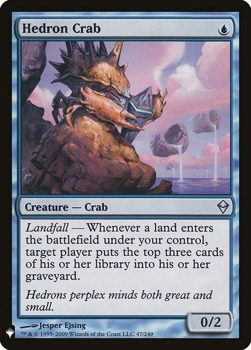 Hedron Crab ~ Mystery Booster [ NM ] [ Magic MTG ]