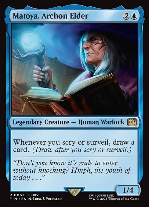 Matoya, Archon Elder ~ Final Fantasy [ NM ] [ Magic MTG ]