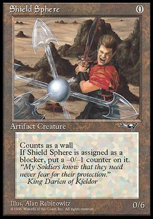Shield Sphere ~ Alliances [ EX ] [ Magic MTG ]