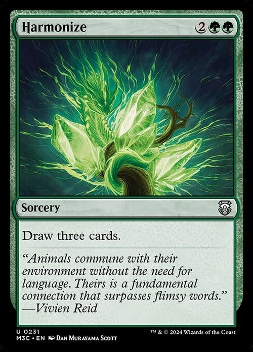Harmonize ~ Commander: Modern Horizons 3 [ NM ] [ Magic MTG ]