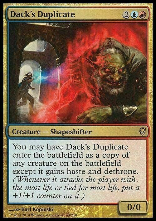 Dack's Duplicate ~ Conspiracy 1 [ EX ] [ Magic MTG ]