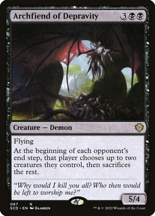 Archfiend of Depravity ~ Starter Commander [ NM ] [ Magic MTG ]