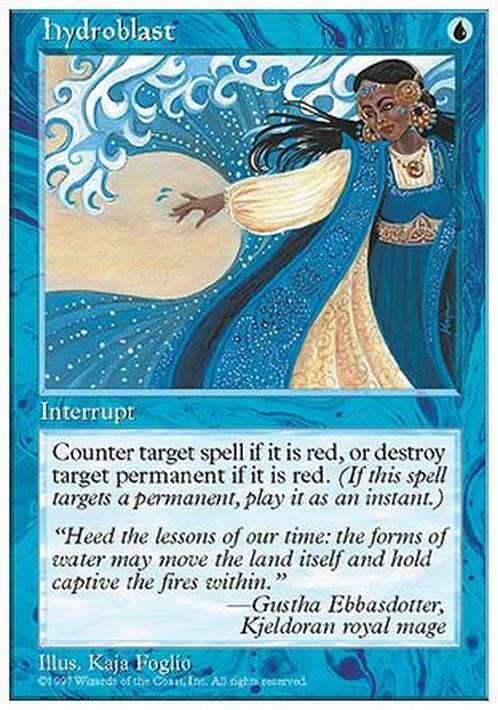 Hydroblast ~ Fifth Edition [ EX ] [ Magic MTG ]