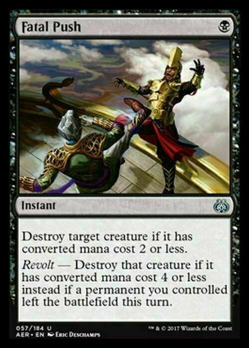 Fatal Push ~ Aether Revolt [ EX ] [ Magic MTG ]