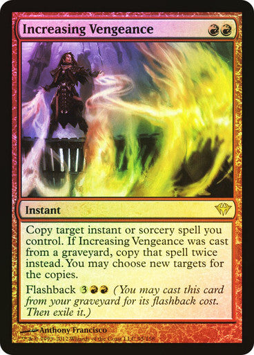 FOIL Increasing Vengeance ~ Dark Ascension [ EX ] [ Magic MTG ]