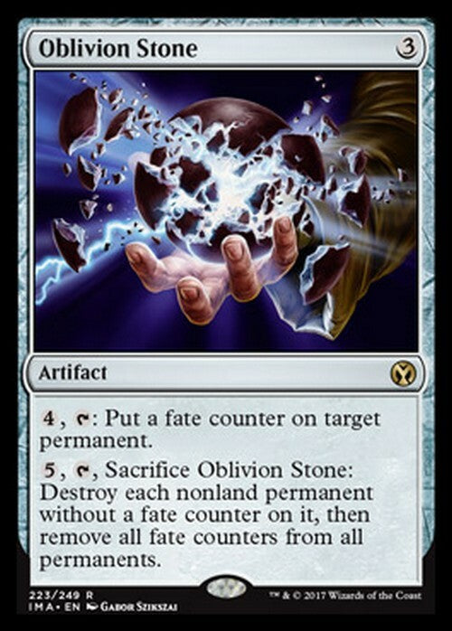 Oblivion Stone ~ Iconic Masters [ NM ] [ Magic MTG ]