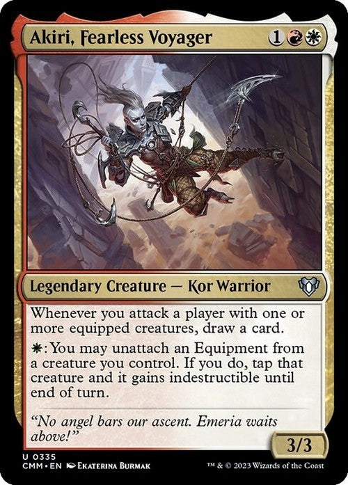 Akiri, Fearless Voyager ~ Commander Masters [ NM ] [ Magic MTG ]