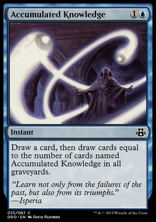 Accumulated Knowledge ~ Duel Decks [ EX ] [ Magic MTG ]