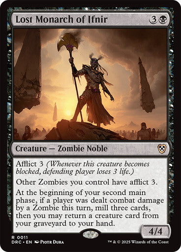 Lost Monarch of Ifnir ~ Commander: Aetherdrift [ NM ] [ Magic MTG ]