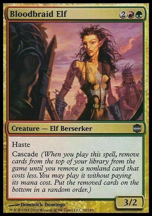 Bloodbraid Elf ~ Alara Reborn [ EX+ ] [ Magic MTG ]