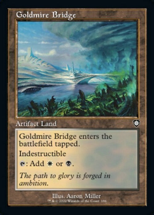Goldmire Bridge ~ Commander: The Brothers' War [ NM ] [ Magic MTG ]