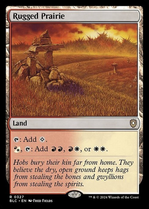Rugged Prairie ~ Commander: Bloomburrow [ NM ] [ Magic MTG ]