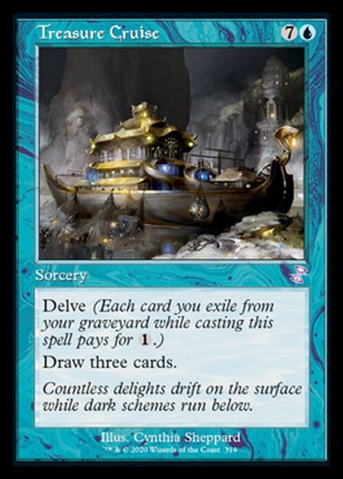 Treasure Cruise ~ Time Spiral Remastered [ NM ] [ Magic MTG ]
