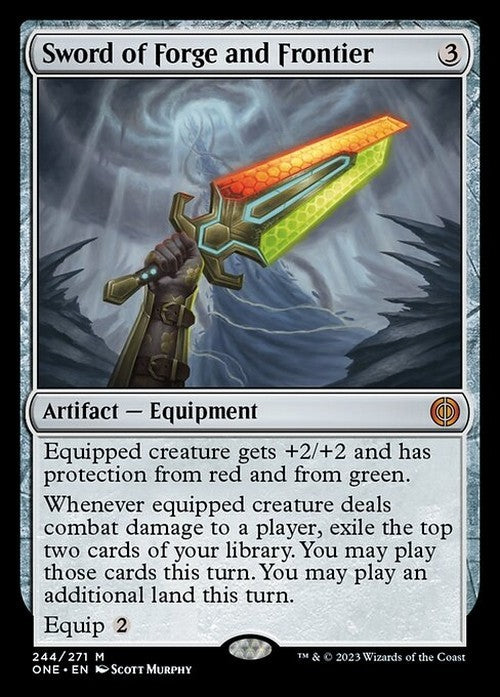 Sword of Forge and Frontier ~ Phyrexia: All Will Be One [ NM ] [ Magic MTG ]