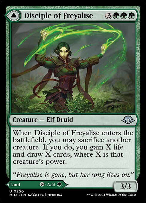 Disciple of Freyalise ~ Modern Horizons 3 [ NM ] [ Magic MTG ]