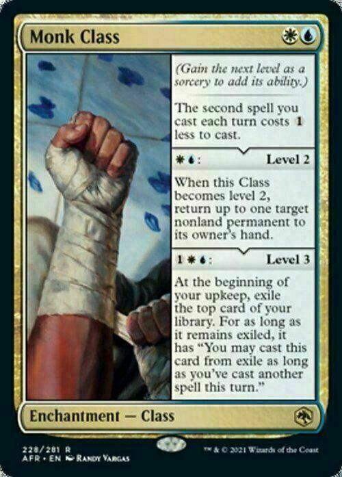 Monk Class ~ Adventures in the Forgotten Realms [ NM ] [ Magic MTG ]